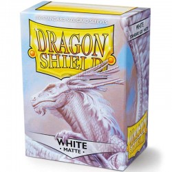 Dragon Shield - 100CT Standard Size - White Matte