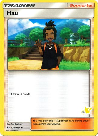 Hau (120/149) (Pikachu Stamp