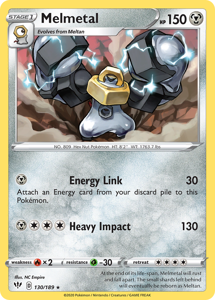 Melmetal (130/189) [Sword & Shield: Darkness Ablaze]