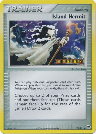 Island Hermit (76/101) (Stamped) [EX: Dragon Frontiers]