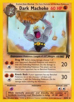 Dark Machoke (40/82) [Team Rocket Unlimited]