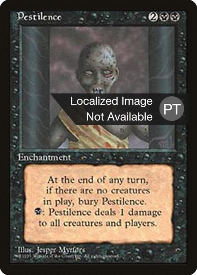 Pestilence [Fourth Edition (Foreign Black Border)]