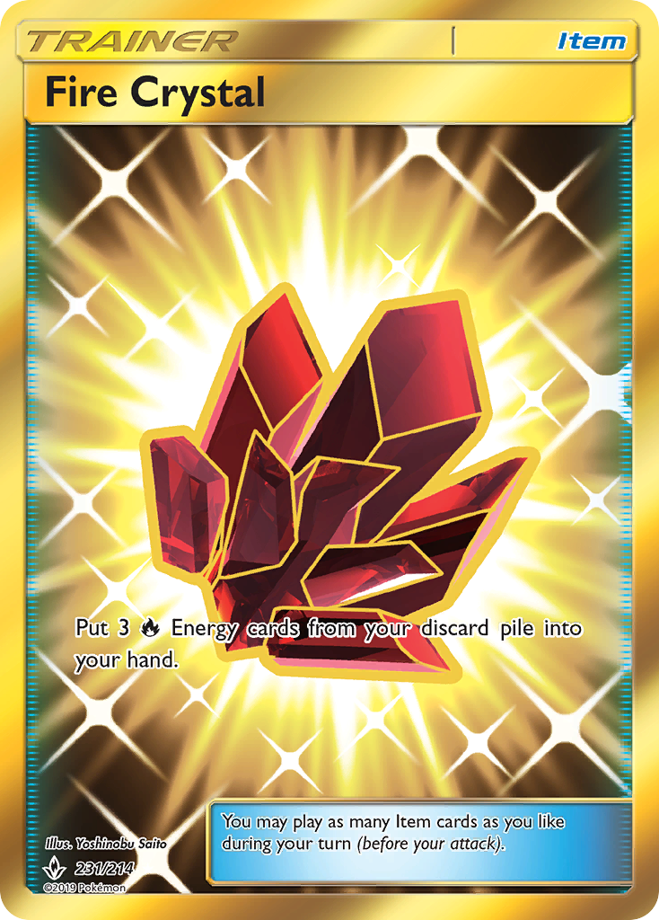 Fire Crystal (231/214) [Sun & Moon: Unbroken Bonds]