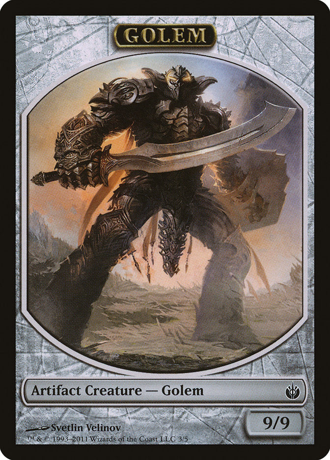 Golem Token [Mirrodin Besieged Tokens]