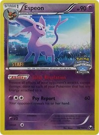 Espeon (48/108) (National Championship Promo Staff) [Black & White: Dark Explorers]