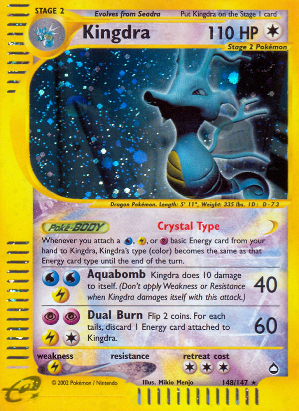 Kingdra (148/147) [Aquapolis]