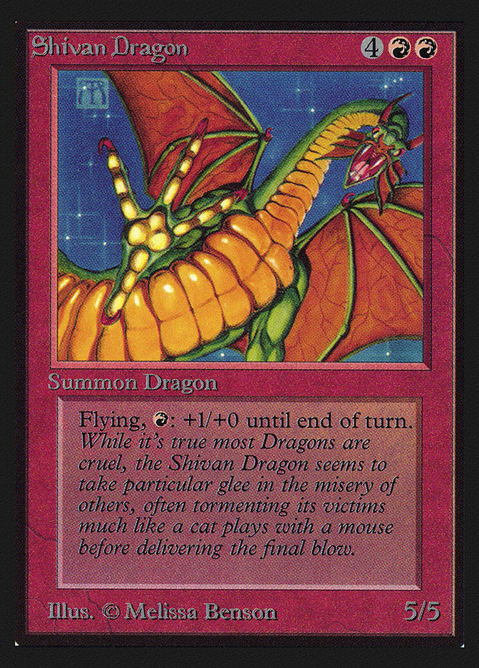 Shivan Dragon [Collectors’ Edition]