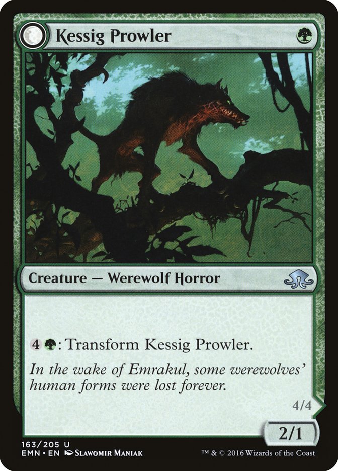 Kessig Prowler // Sinuous Predator [Eldritch Moon]