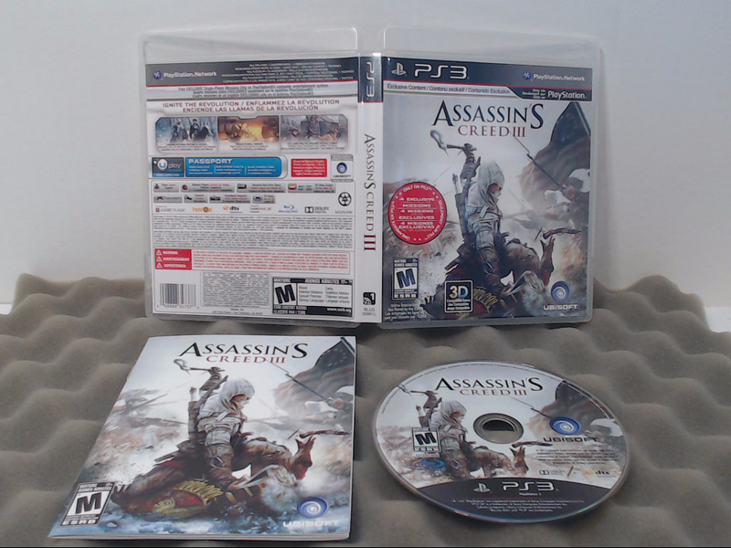 Assassin's Creed III (Sony PlayStation 3, 2012)