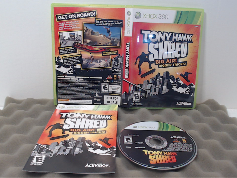 Tony Hawk: Shred (Microsoft Xbox 360, 2010)