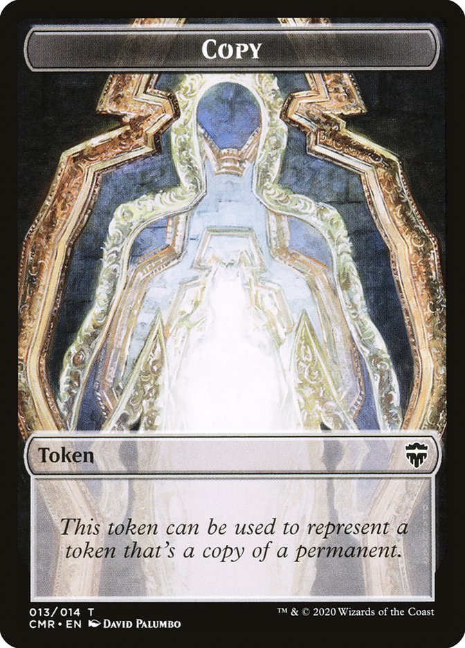 Copy (013) // Horror Token [Commander Legends Tokens]