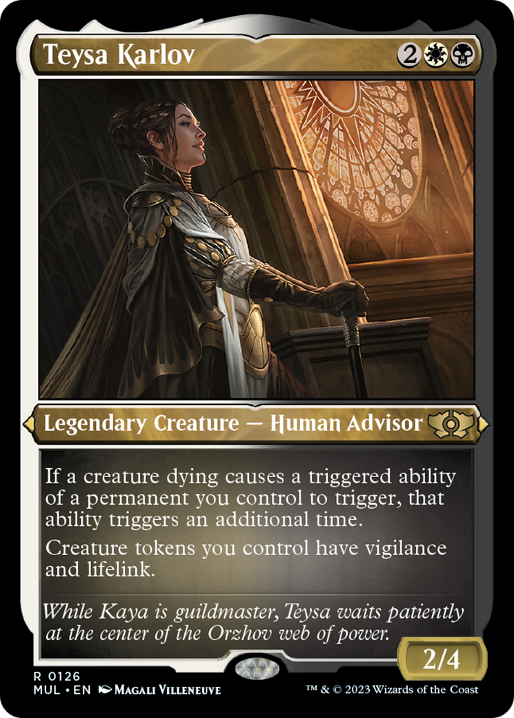 Teysa Karlov (Foil Etched) [Multiverse Legends]