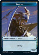 Drake // Hydra Double-sided Token [Zendikar Rising Tokens]