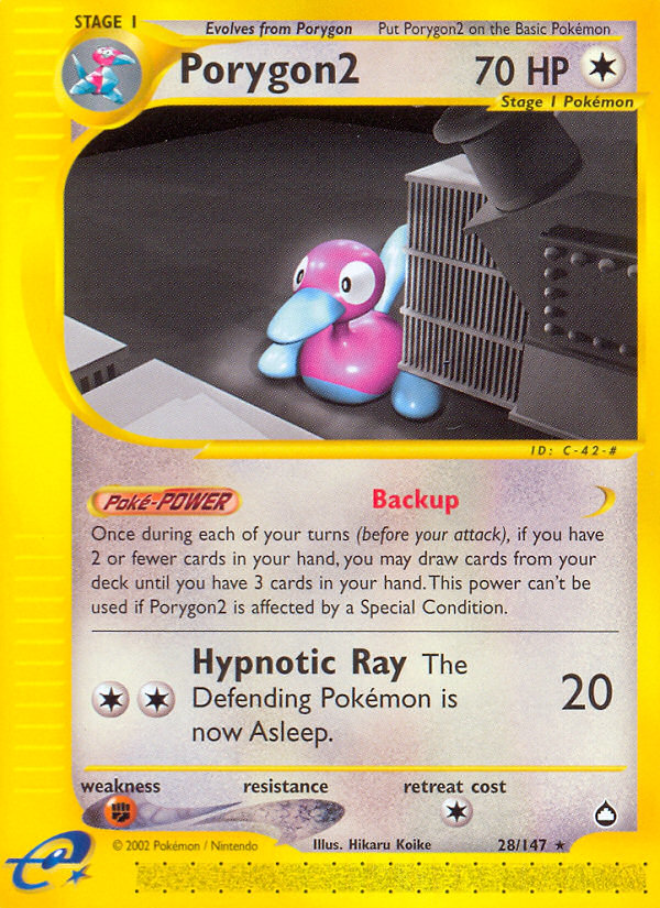 Porygon2 (28/147) [Aquapolis]