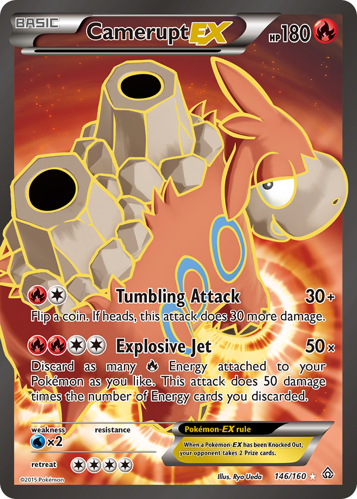 Camerupt EX (146/160) [XY: Primal Clash]