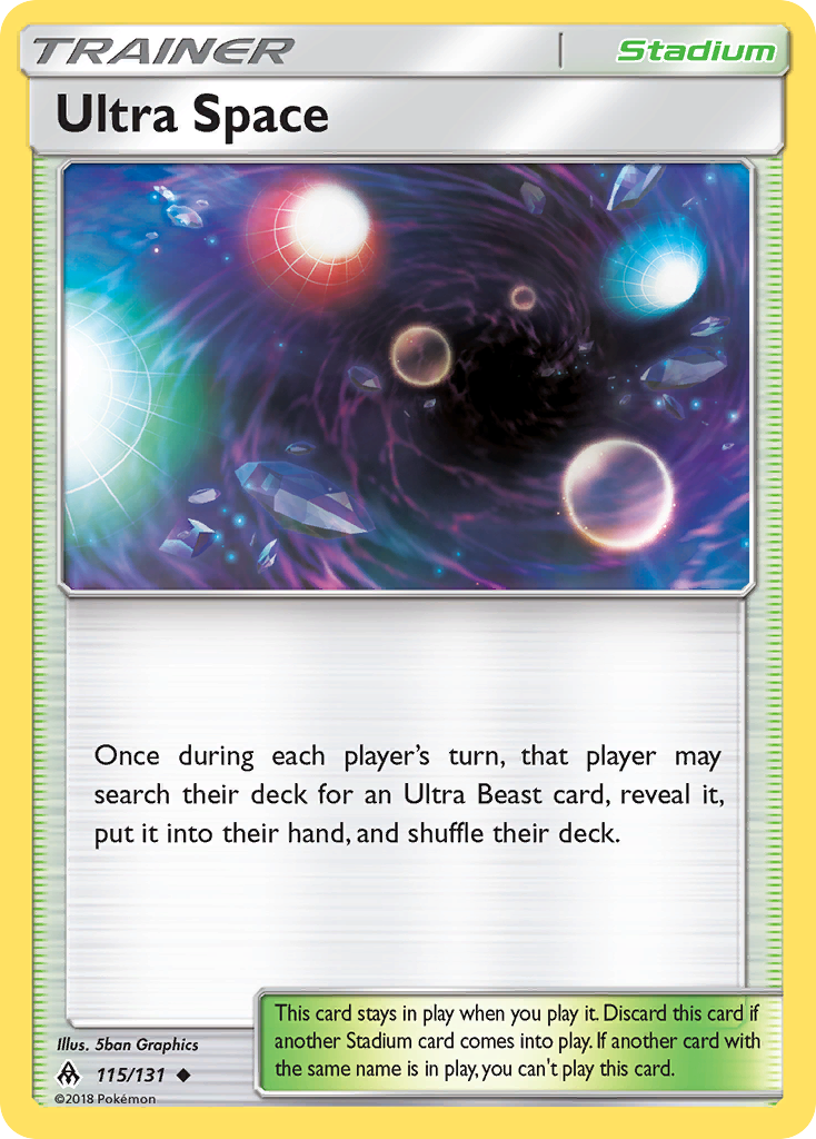 Ultra Space (115/131) [Sun & Moon: Forbidden Light]