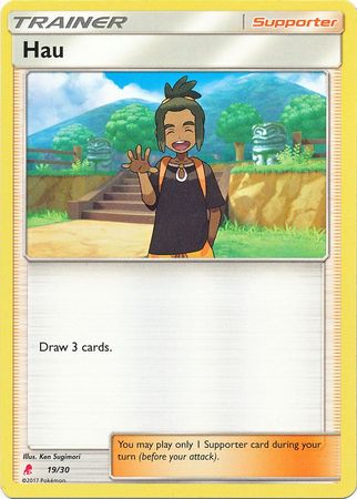 Hau (19/30) [Sun & Moon: Trainer Kit - Lycanroc]