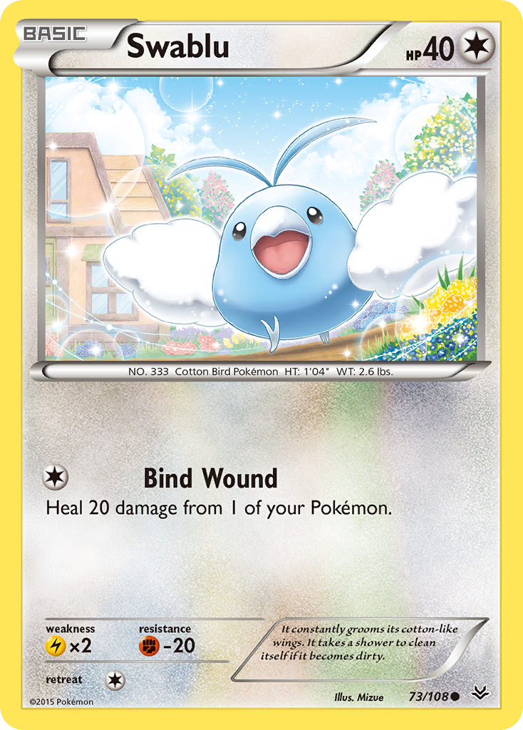 Swablu (73/108) [XY: Roaring Skies]