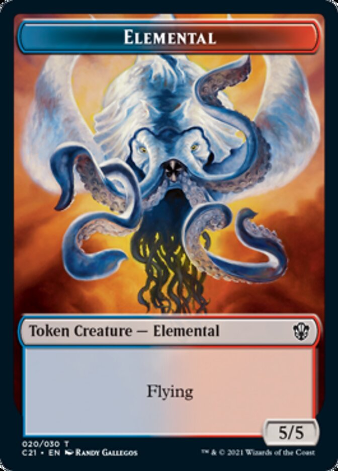 Elemental (020) // Copy Token [Commander 2021 Tokens]